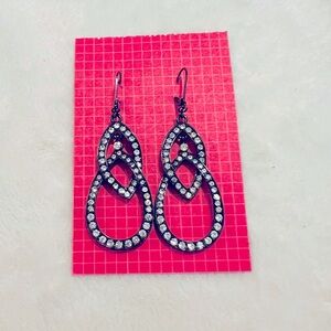 Fashion rhinestone earrings